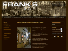 Tablet Screenshot of franksbar.de